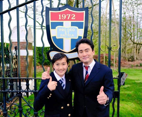 立教英国学院中等部入学式